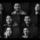 Collage of twelve people in black and white.